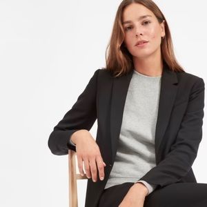 EVERLANE | Black Italian Wool GoWeave Classic Blazer